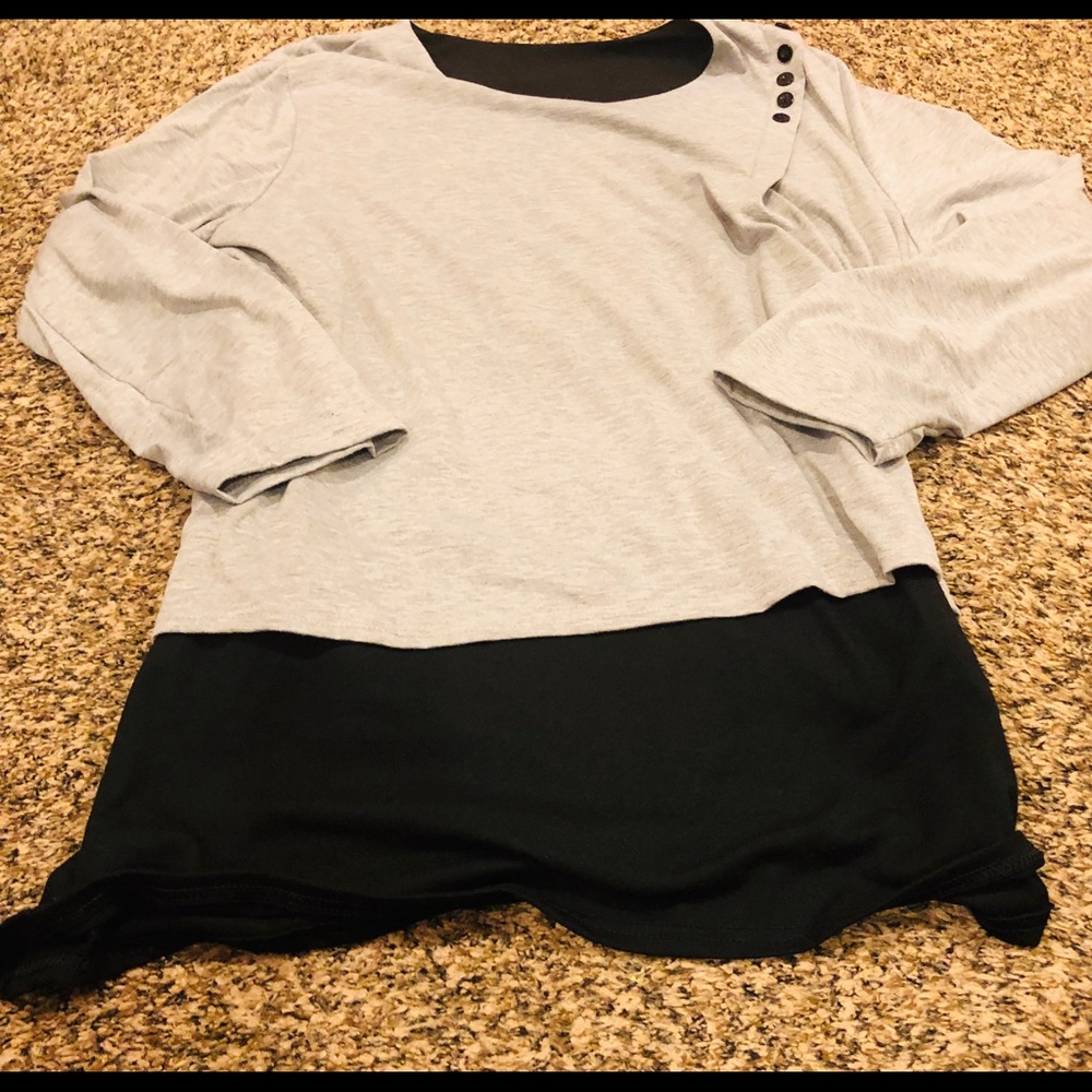 Women layered tunic